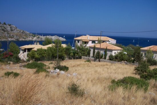 investment land with panoramic Ionian Sea view in Volimes, Zakynthos